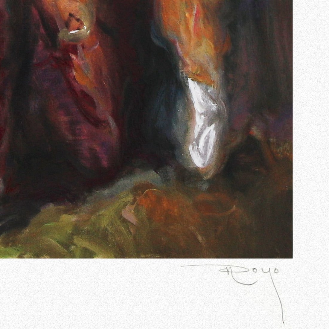 Royo- Serigraph "Winter" - 2