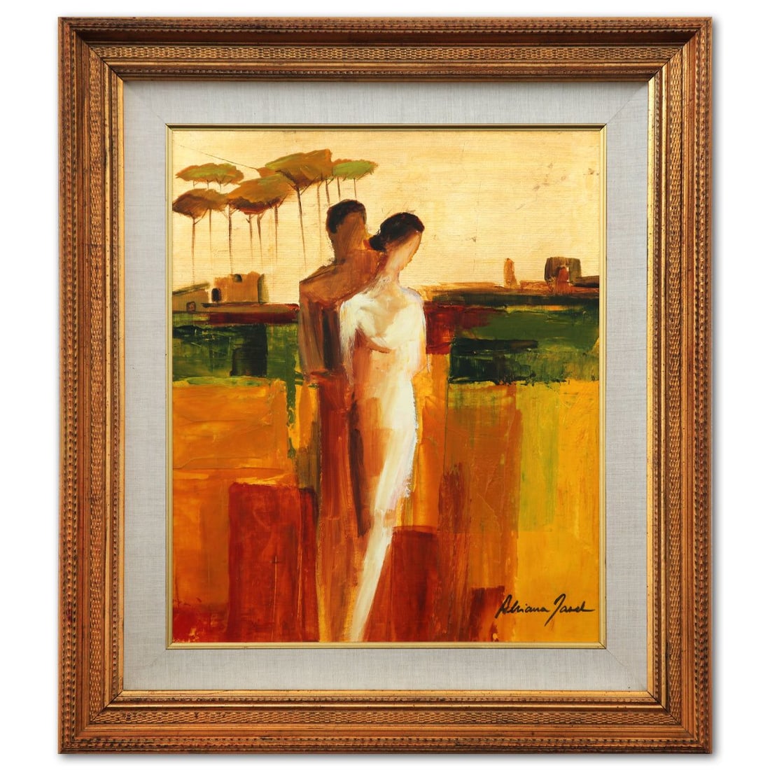 Adriana Naveh- Original Oil on Masonite (1 of 3)