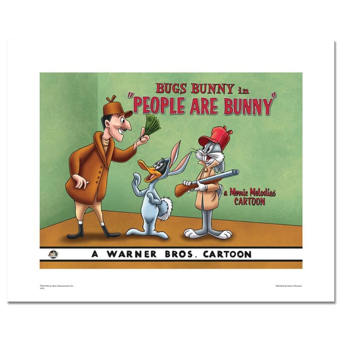 Looney Tunes,- Giclee "Crowing Pains with Sylvester" (1 of 1)