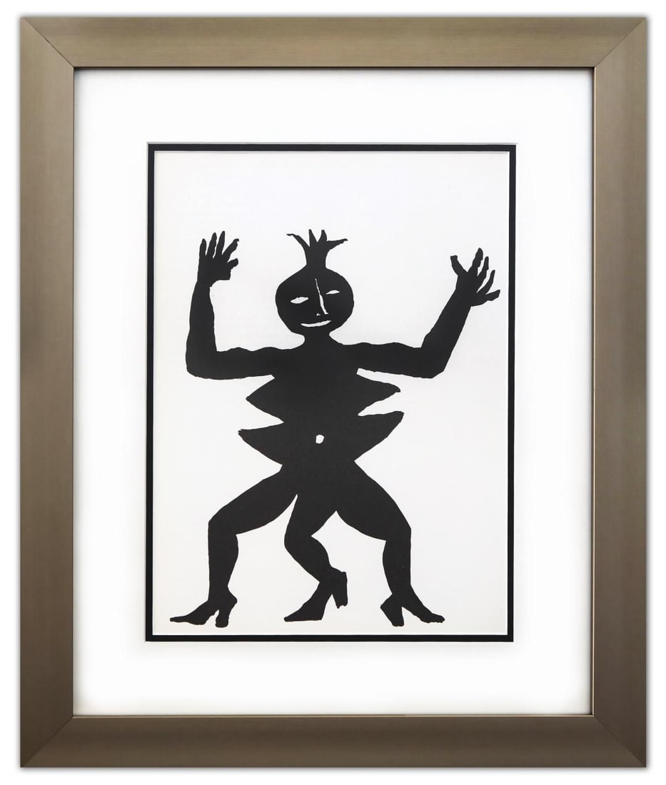 Alexander Calder- Lithograph "DLM212 - MAMA CITRON" (1 of 2)