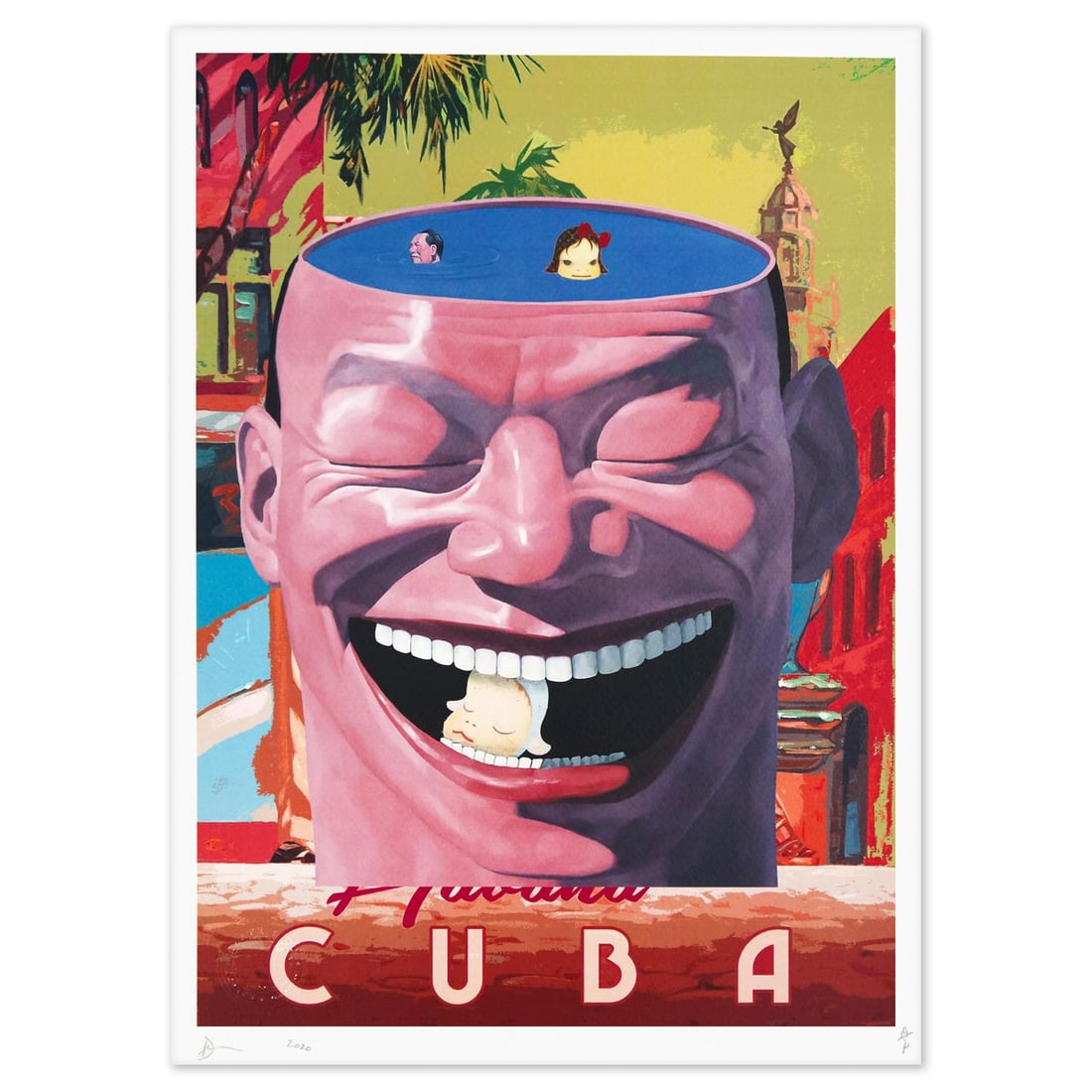 Death NYC- Fine art Print: Artist: Death NYC. Medium: Fine art Print. Size: 18" x 12". Signature: Hand signed and numbered. Certificate of Authenticity: Is included. Reference#: 49357.