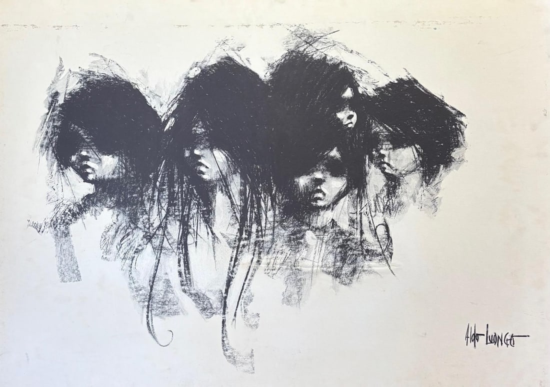 Aldo Luongo- Print on panel board: Artist: Aldo Luongo. Medium: Print on panel board. Size: 30" x 40". Signature: Signed. Reference#: 87269.