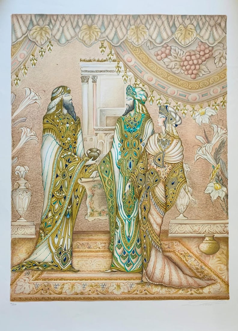 Krief- Lithograph on paper: Artist: Krief. Medium: Lithograph on paper. Size: 36" x 24". Signature: Pencil signed and numbered. Reference#: 28242.