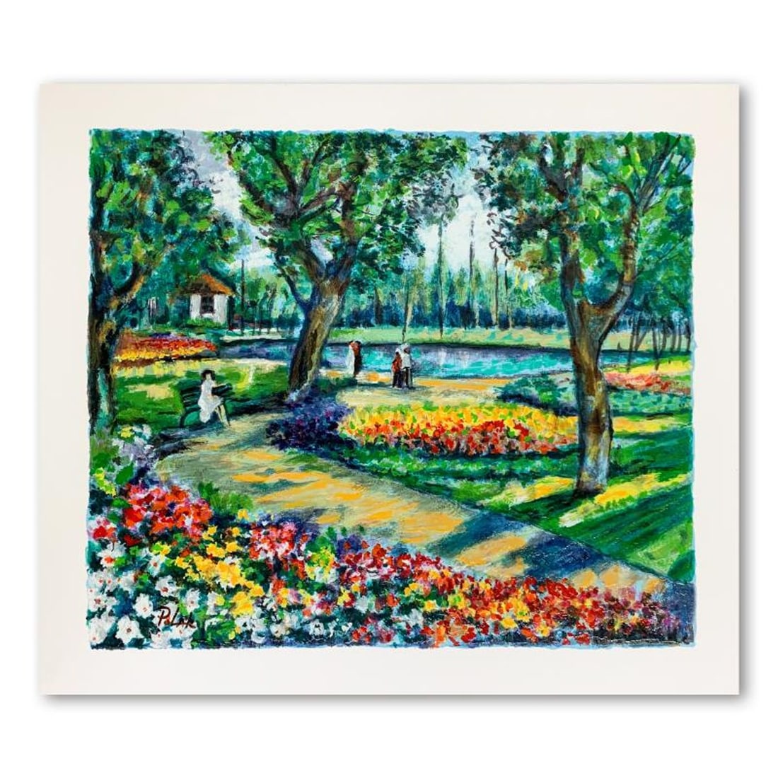 Dimitri Polak (1922-2008), Hand Signed Limited Edition Serigraph on Paper with Letter of: This is a limited edition serigraph on paper by Dimitri Polak (1922-2008). It is numbered and hand signed and includes a letter of authenticity. Measures approximately 12" x 14" (image). Reference#: 9