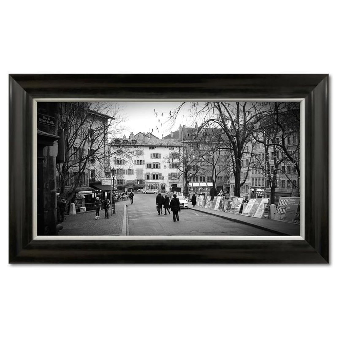 Misha Aronov, "Lazy Saturday" Framed Limited Edition Photograph on Canvas, Numbered and Hand Signed (1 of 2)