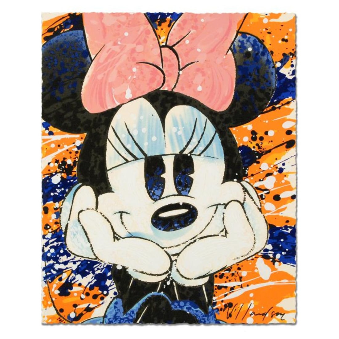 David Willardson, "Happy Daze" Hand Signed Limited Edition Disney Serigraph with Letter of: Happy Daze is a Disney Fine Art limited edition serigraph on paper by David Willardson, numbered and hand signed by the artist. Includes Letter of Authenticity. Measures approx. 13" x 16" (image). Ref