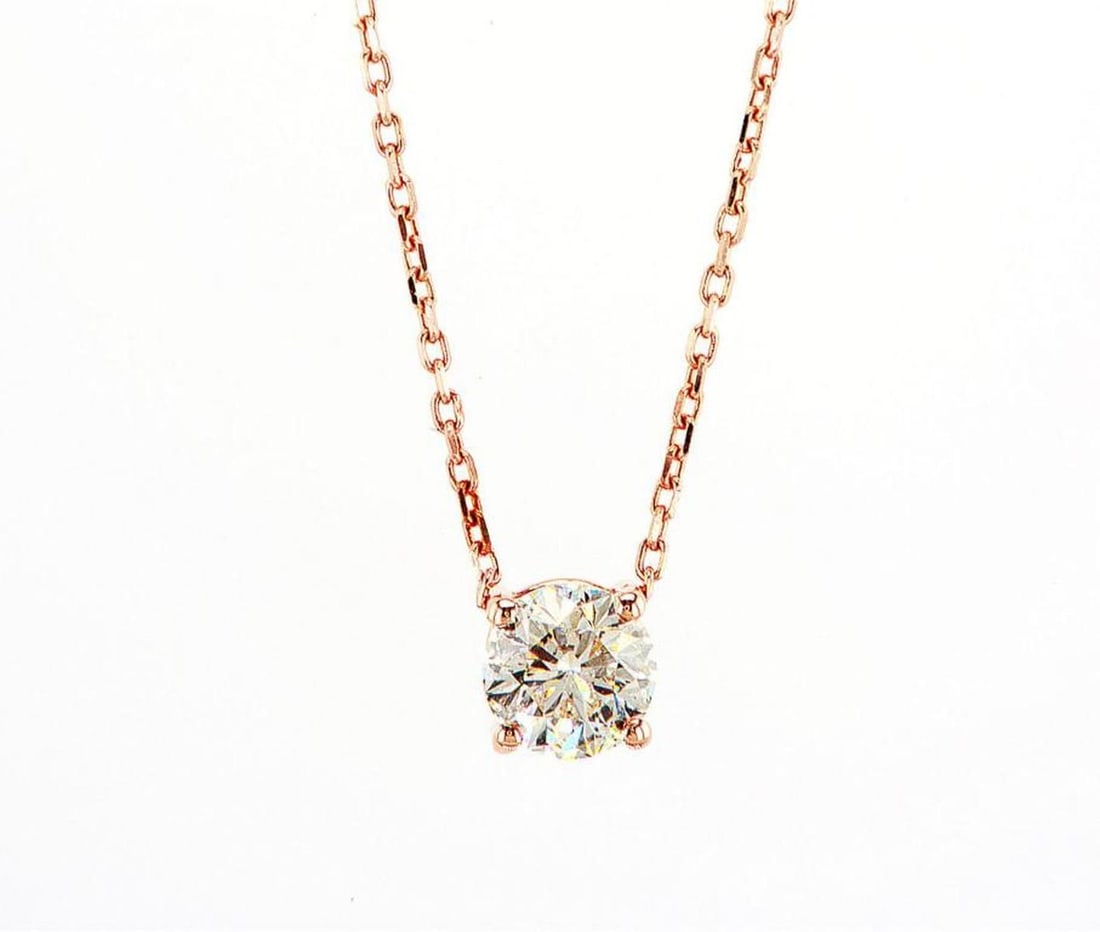 14kt Rose Gold 0.5ctw Diamond Pendant (1 of 2)