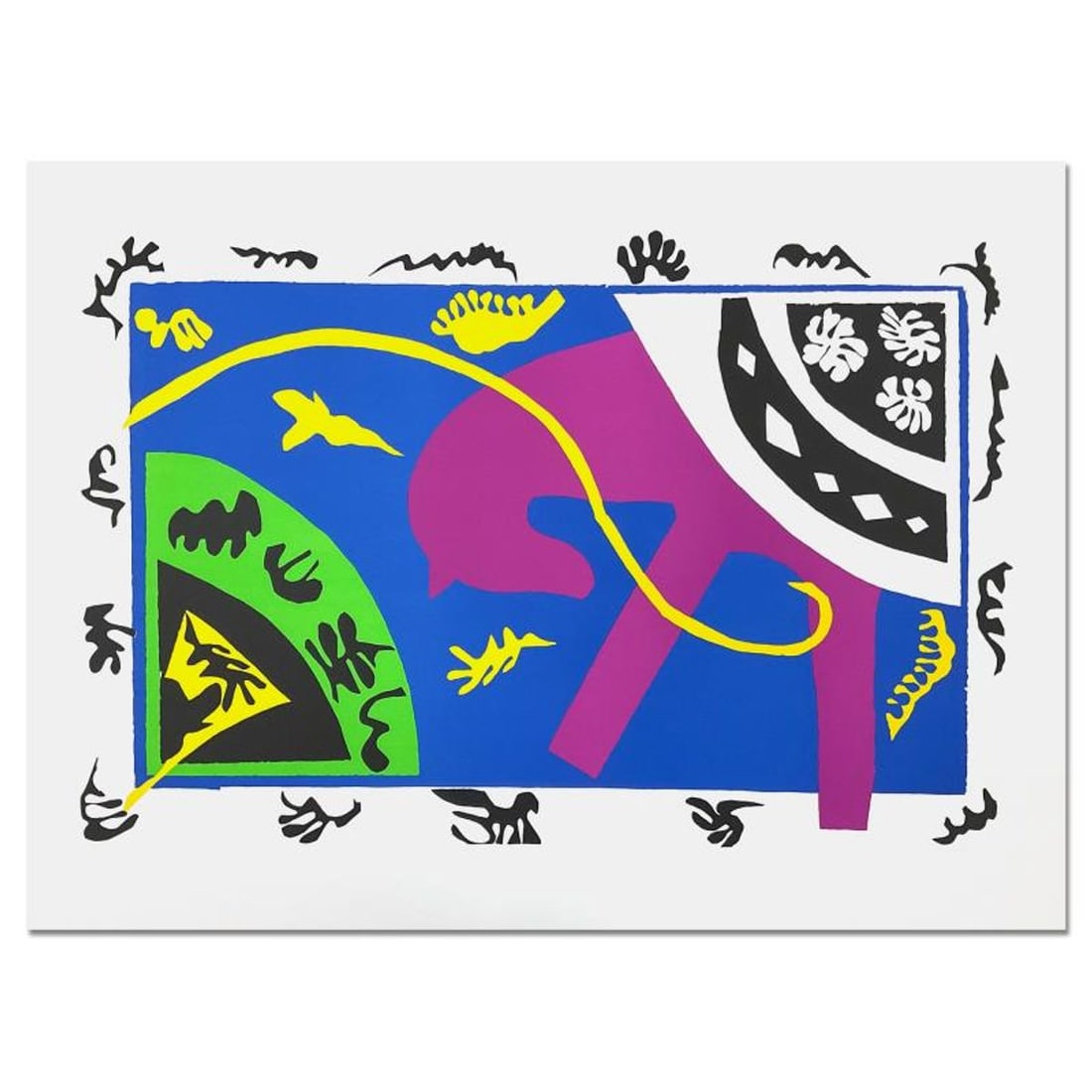 Henri Matisse 1869-1954 (After), "Le Cheval, L'Ecuyere et le Clown" Limited Edition Lithograph with (1 of 2)