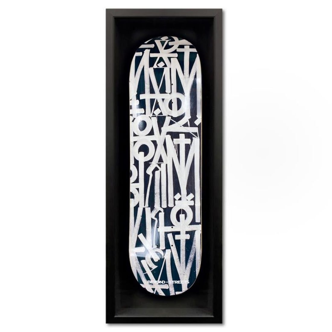 Retna, "RETNA Beyond The Streets Skateboard" Framed Limited Edition Screen Printed Skateboard on (1 of 2)
