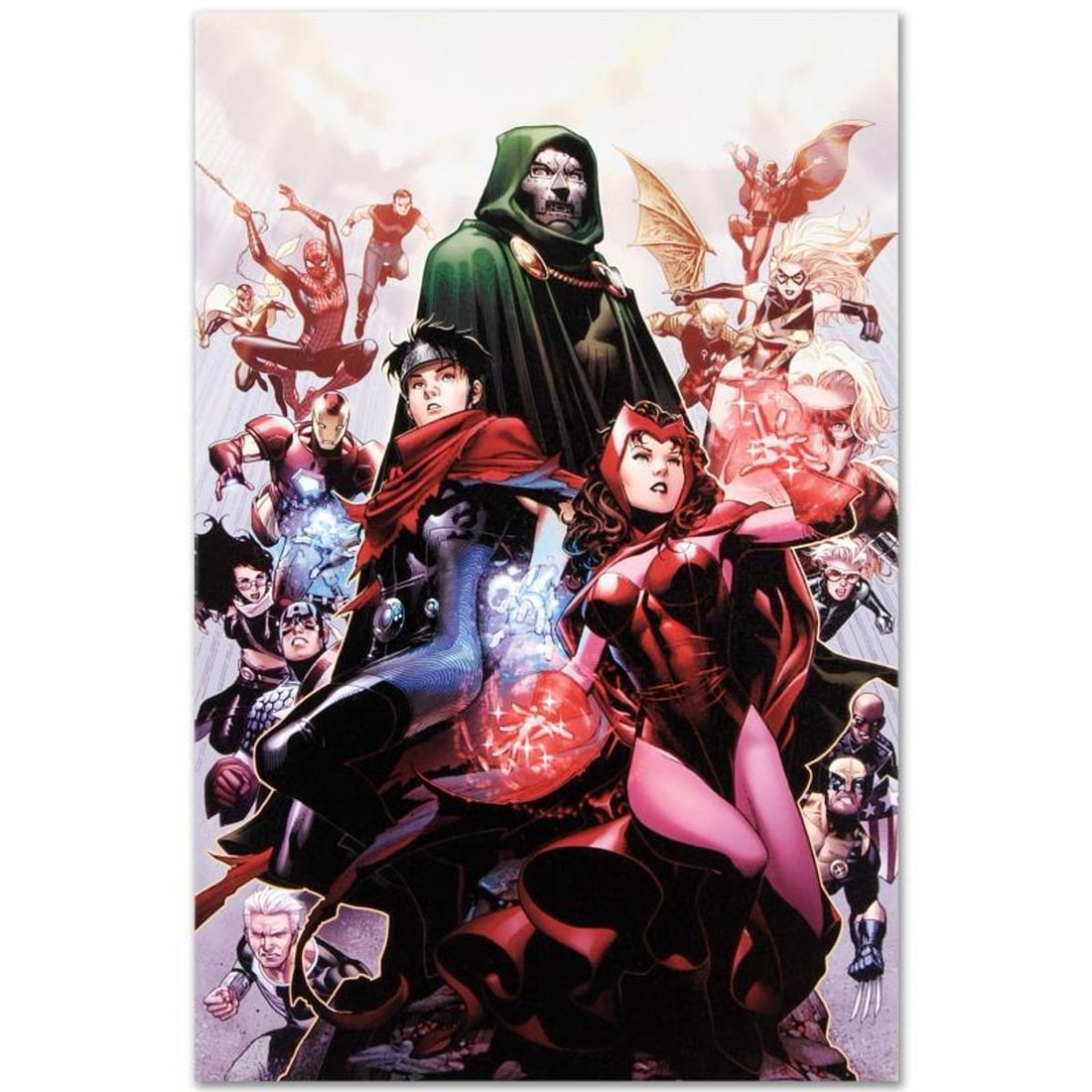 Marvel Comics "Avengers: The Children's Crusade #4" Numbered Limited Edition Giclee on Canvas by Jim (1 of 1)
