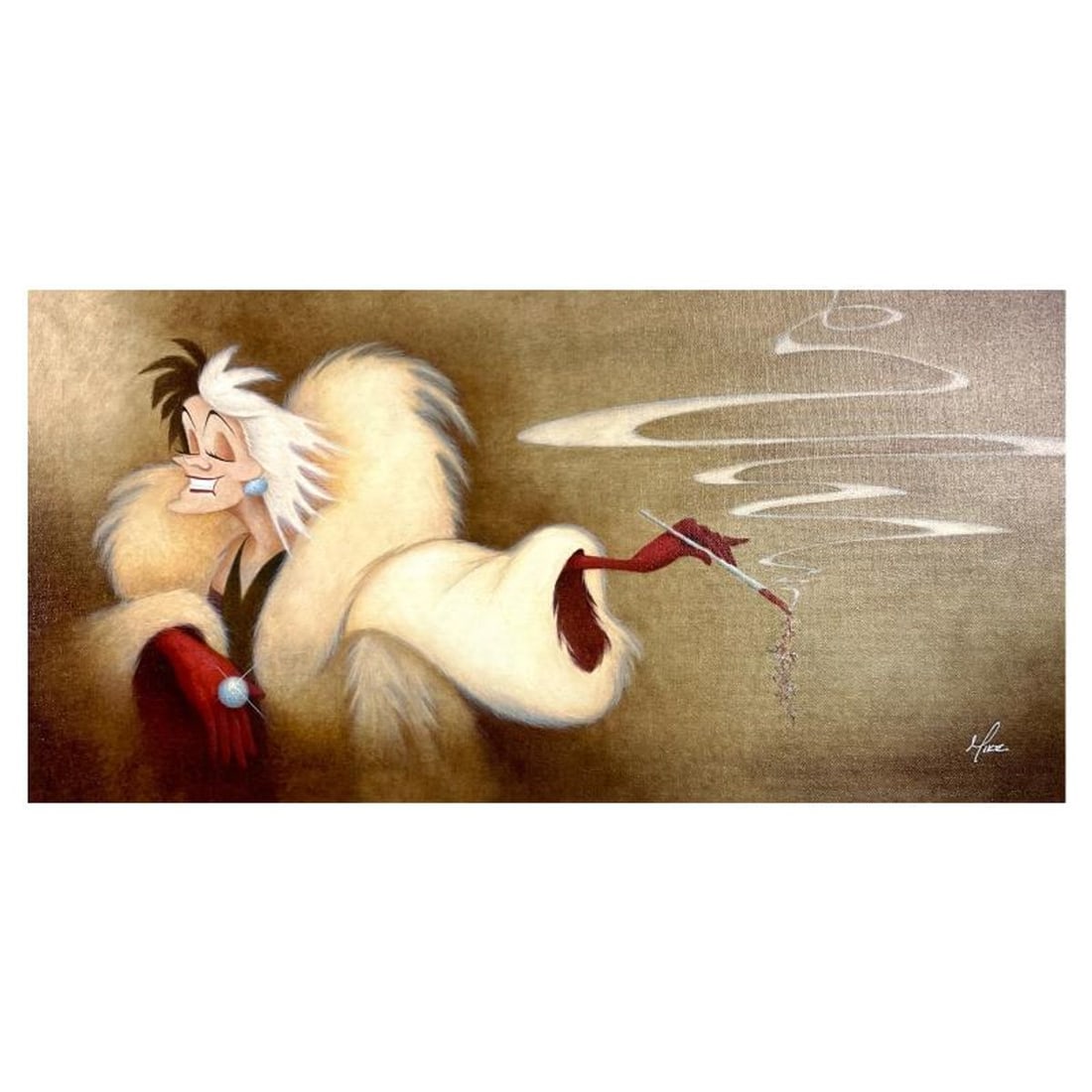 Mike Kupka, "Perfectly Wretched" Limited Japanese Edition on Canvas from Disney Fine Art, Numbered (1 of 2)