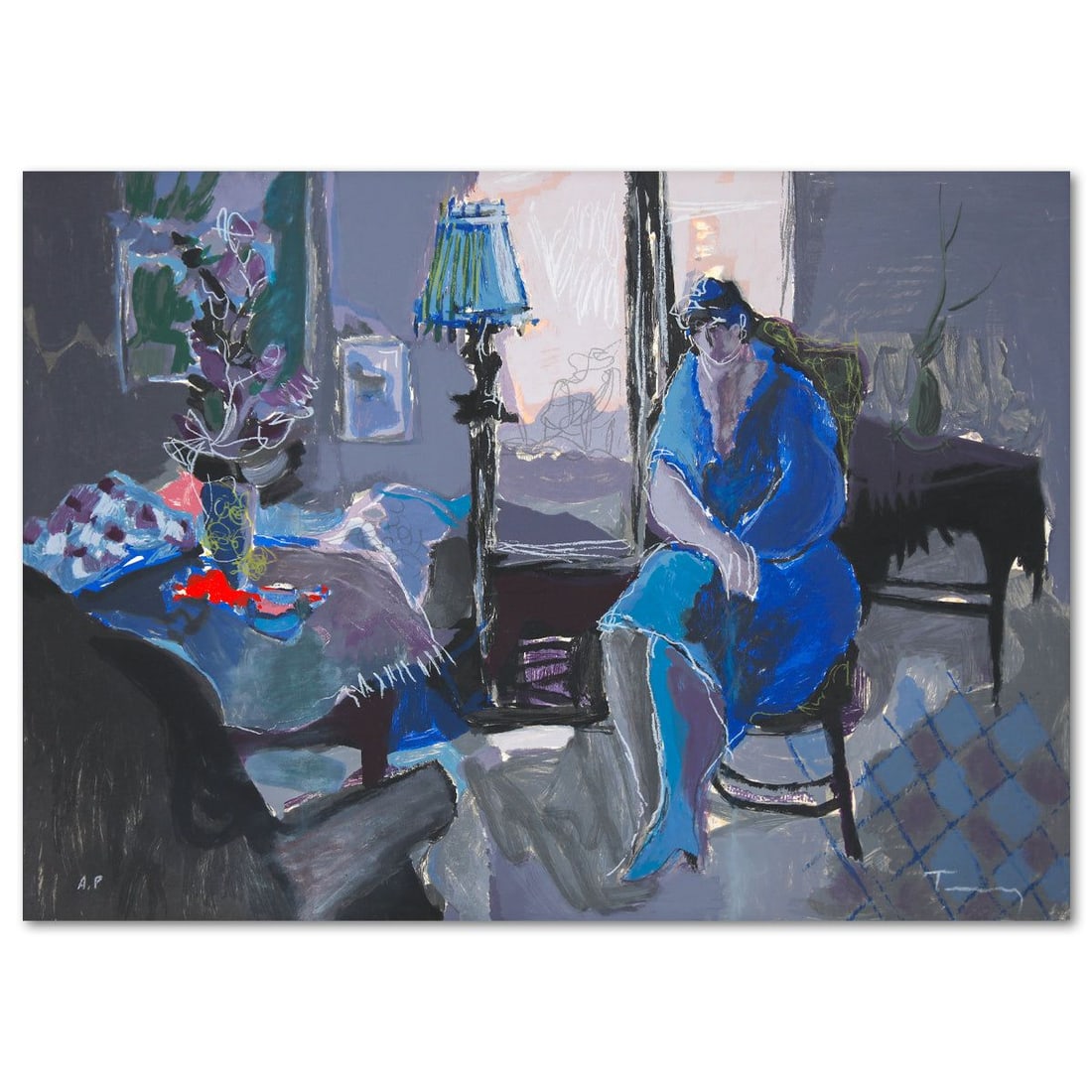 Itzchak Tarkay- Serigraph "277" (1 of 3)