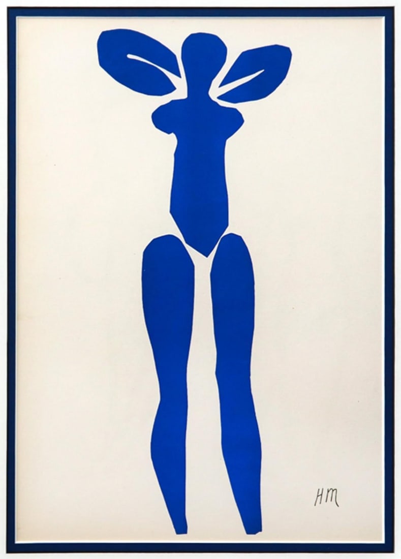 Henri Matisse- Lithograph "Verve - Nu bleu I" - 2