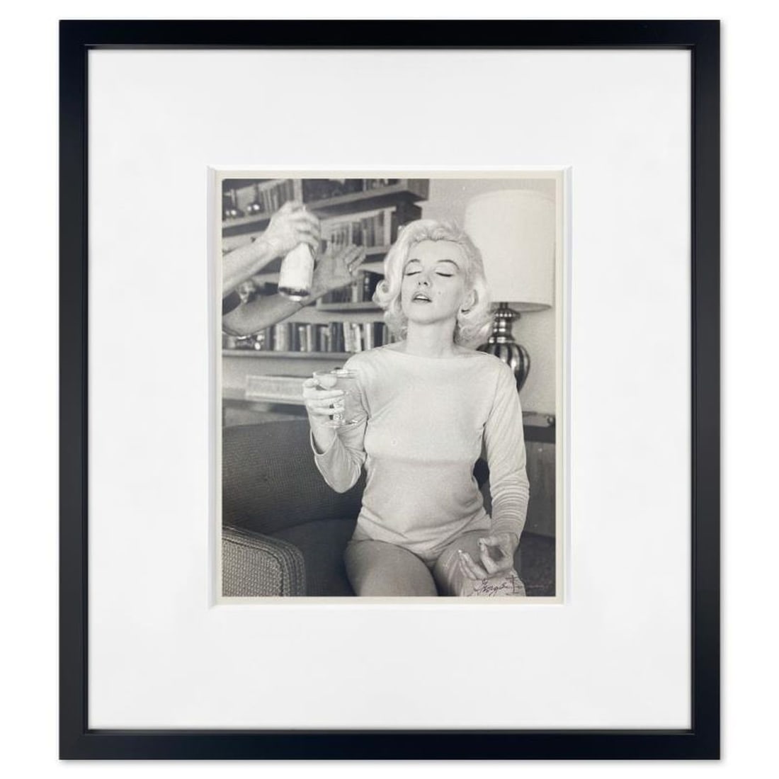 George Barris (1922-2016), "Marilyn Monroe: The Last Shoot" Framed Photograph Printed from the: Marilyn Monroe: The Last Shoot is a photograph printed from the original negative taken by George Barris (1922-2016). This photo is part of a series entitled "The Last Photos" which were taken in 1962