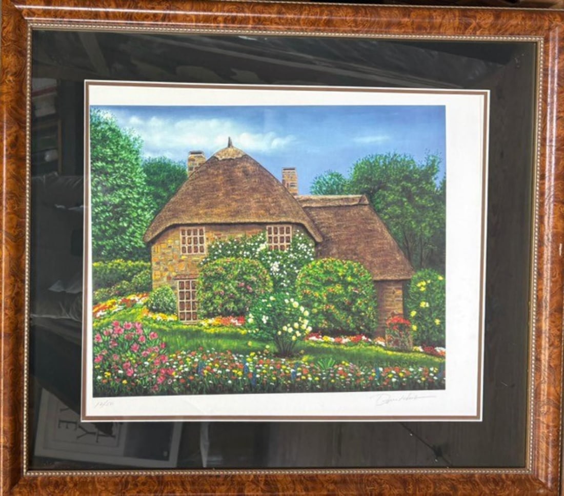 Dwayne Heckman- Giclee on paper: Artist: Dwayne Heckman. Medium: Giclee on paper. Measures approx. 20" x 34" (framed). Signature: Hand Signed and numbered. Reference#: 27902.