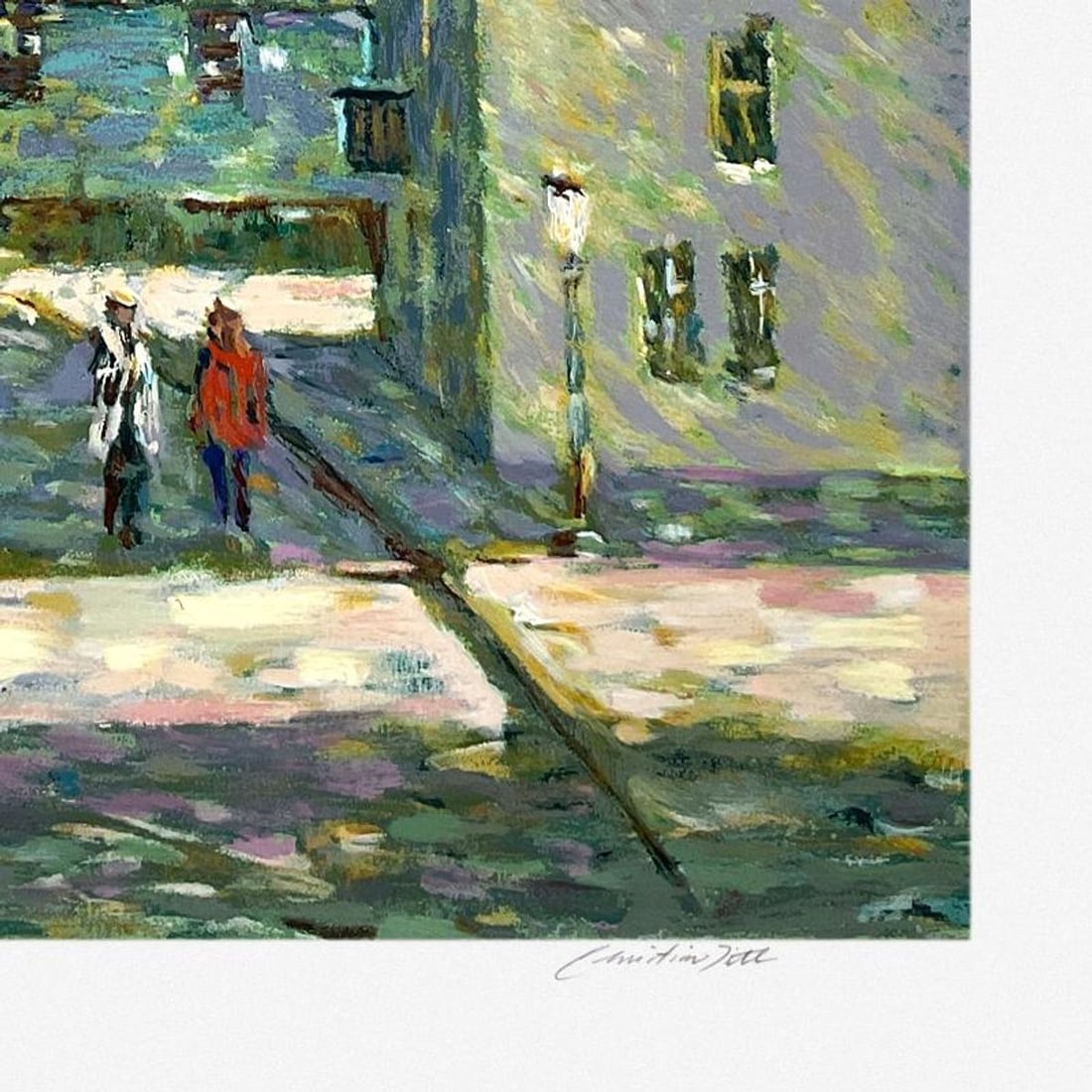 Christian Title (1932-2020), "Quiet Village" Limited Edition Printer's Proof Serigraph, Numbered and - 2