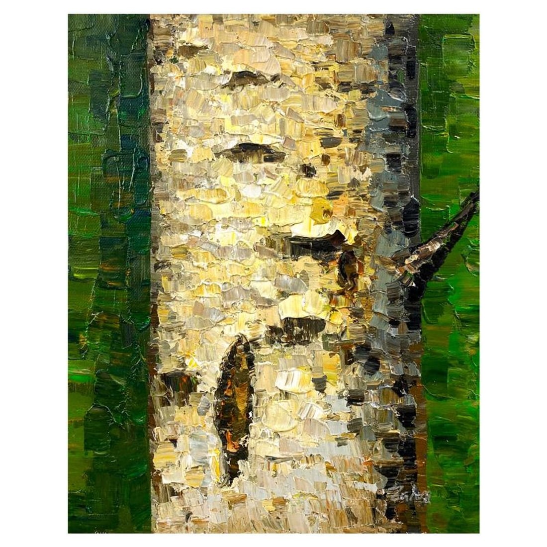 Zahra, Original Acrylic Painting on Canvas, Hand Signed with Letter of Authenticity.: This is an original acrylic painting on canvas by Zahra, hand signed by the artist. Includes Letter of Authenticity. Measures approx. 30" x 24" (image).