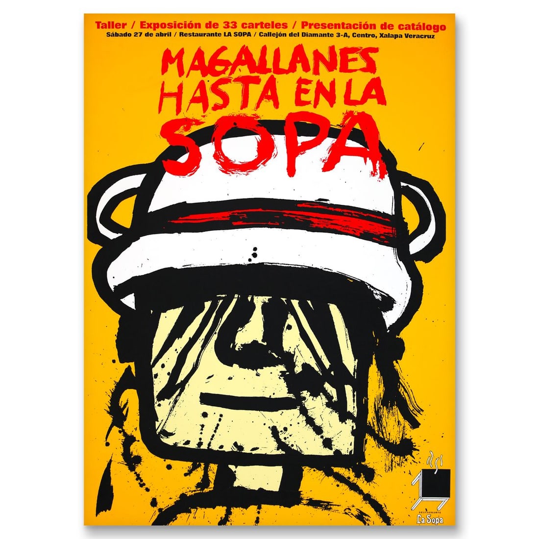Wolfryd-Selway Projects- Silkscreen: Artist: Wolfryd-Selway Projects. Medium: Silkscreen. Size: 36" x 24". Signature: Hand signed by master printer. Certificate of Authenticity: Is included. Additional: Mexican vintage poster. Reference#