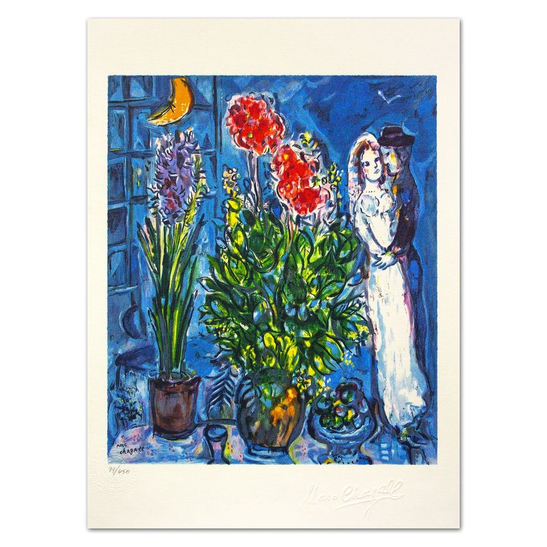 Marc Chagall- Lithograph "Les Maries" (1 of 4)