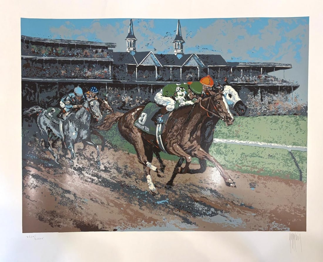 Mark King- Serigraph: Artist: Mark King. Medium: Serigraph . Size: 24" x 36". Signature: Signed and numbered. Reference#: 25216.