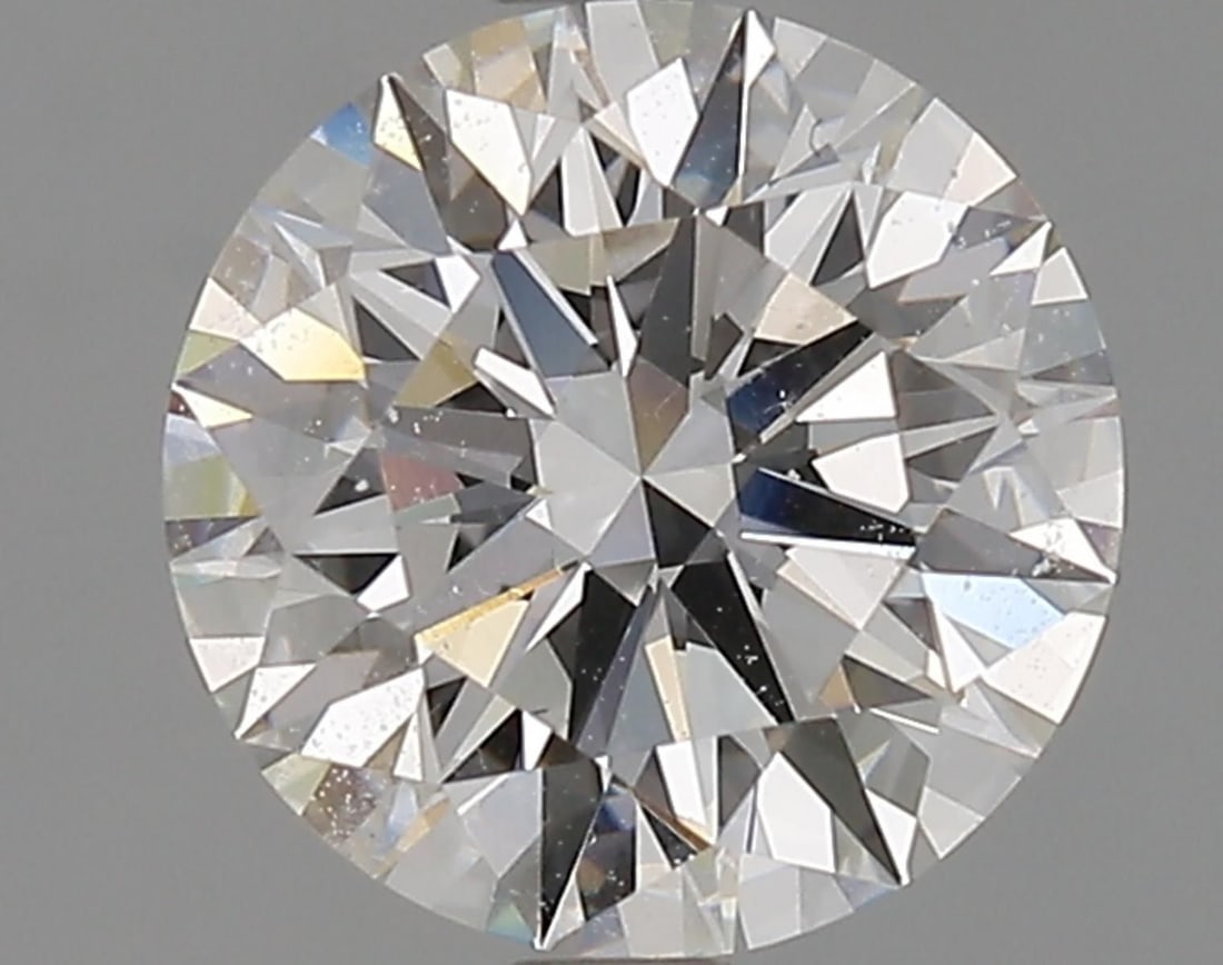 Lab Grown 2.07 ct, Color F/VS1 IGI Graded Diamond: Lab/Natural Diamond: Lab Carat Weight: 2.07 Color Grade: F Clarity Grade: VS1 Model: Round Brilliant Fluorescence: None Polish: Excellent Symmetry: Excellent Cut Grade: Ideal Size: 8.21 - 8.25 X 5.02 