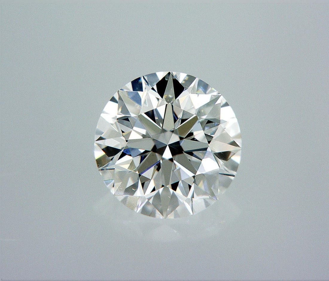 Natural 0.6 ct, Color D/VVS2 GIA Graded Diamond (1 of 3)