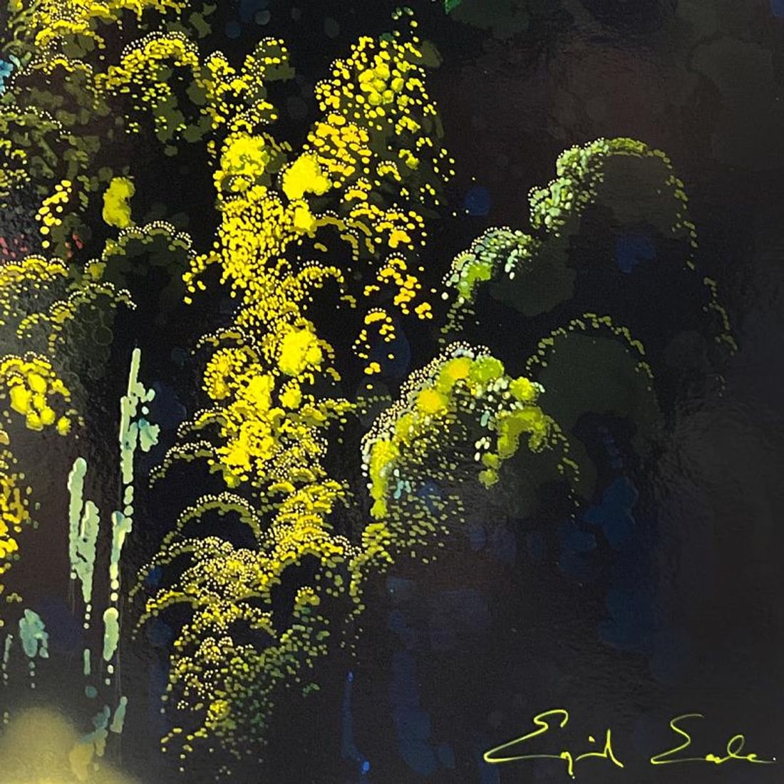 Eyvind Earle (1916-2000), "Sunset Silhouette" Limited Edition Printer's Proof (28" x 22"), Numbered - 2