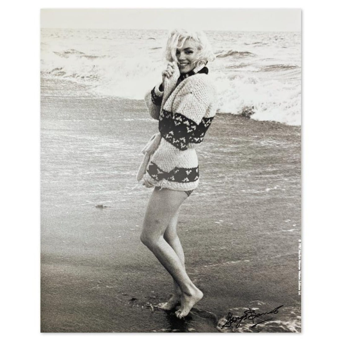 George Barris (1922-2016), "Marilyn Monroe: The Last Shoot" Photograph Printed from the Original (1 of 3)