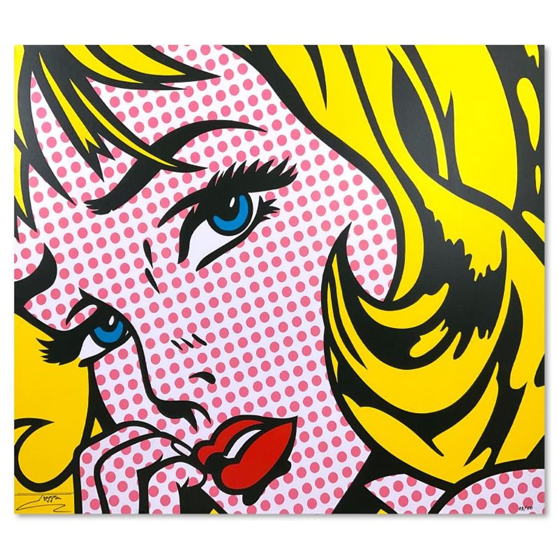 Jozza, "Tribute to Roy" Limited Edition on Gallery Wrapped Canvas, Numbered 3/50 and Hand Signed: Tribute to Roy is a limited edition giclee on canvas by Jozza, numbered 3/50 and hand signed by the artist. This piece comes gallery wrapped. This piece is titled en verso and includes Letter of Authe