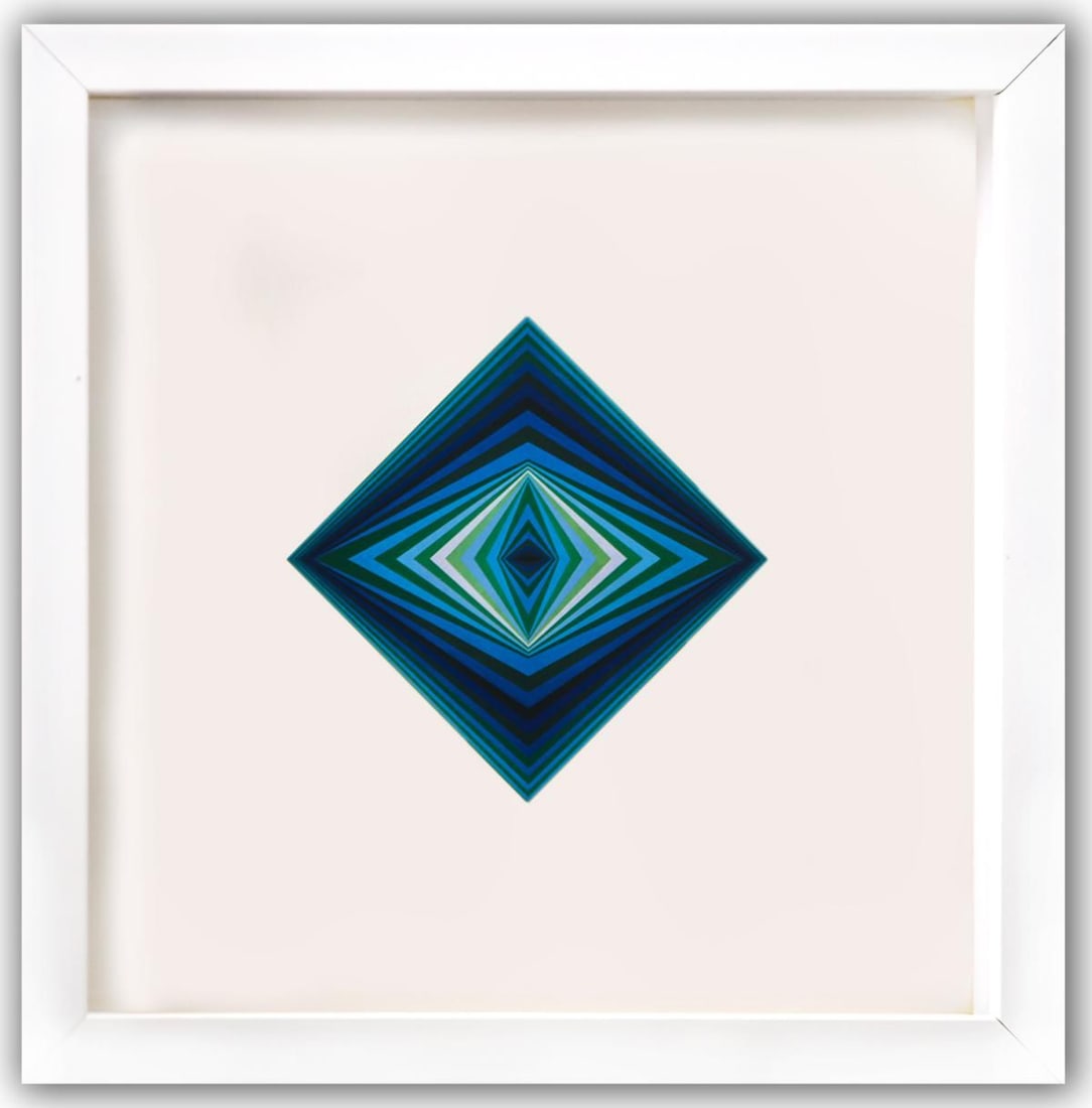 Victor Vasarely- Heliogravure Print "Untitled" (1 of 1)