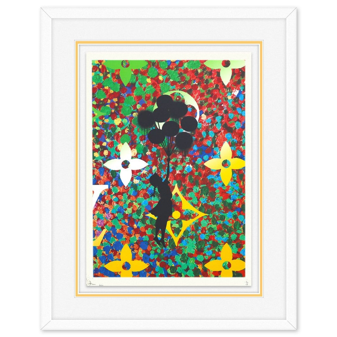 Death NYC- Fine Art Print: Artist: Death NYC. Medium: Fine Art Print. Size: 17.5" x 12.5". Measures approx. 24" x 19" (framed). Signature: Hand Signed by the artist. Certificate of Authenticity: Is included. Reference#: 56129.
