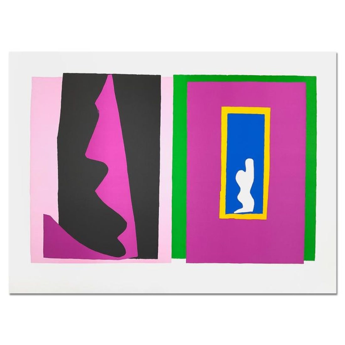 Henri Matisse 1869-1954 (After), "Le Destin (Destiny)" Limited Edition Lithograph with Certificate (1 of 2)