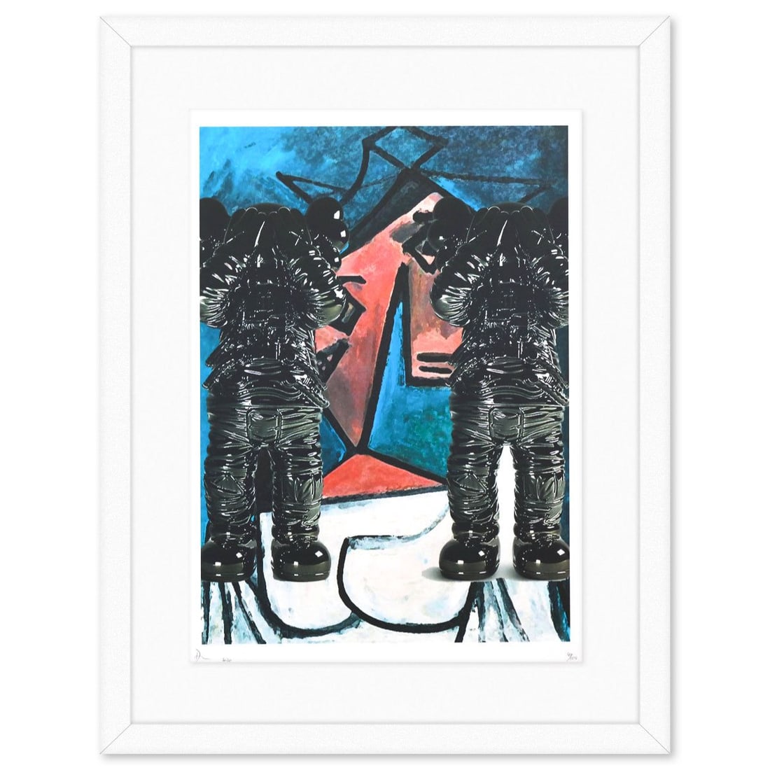 Death NYC- Fine art Print: Artist: Death NYC. Medium: Fine art Print. Size: 17" x 12". Measures approx. 23" x 18" (framed). Signature: Hand signed and numbered. Certificate of Authenticity: Is included. Additional: Paper: Fine 