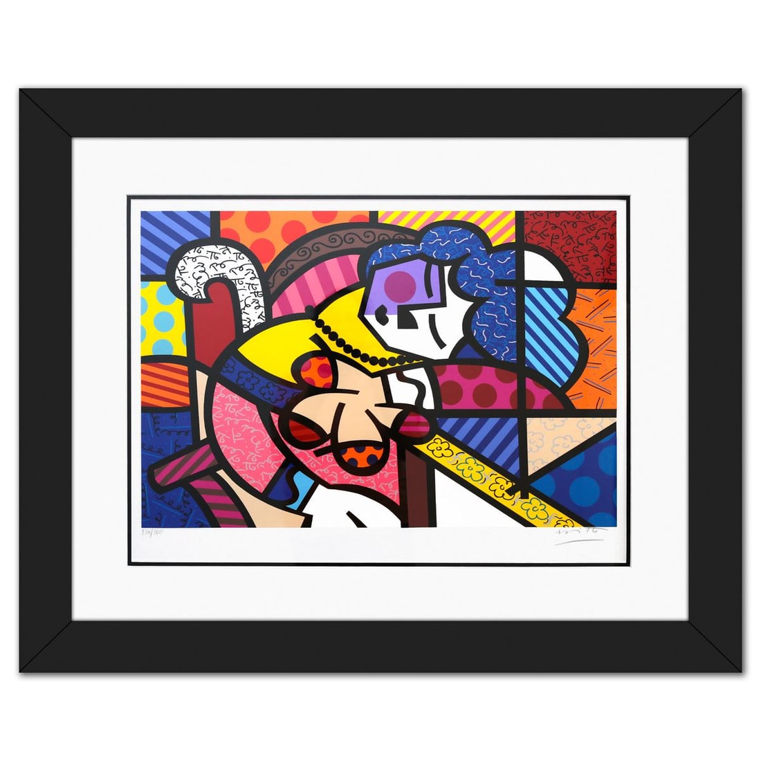 Romero Britto- Serigraph "Penelope of Modern Day" (1 of 1)