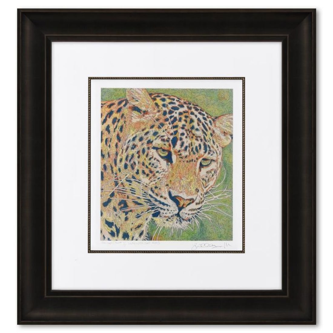 Guillaume Azoulay, "September Song" Framed Limited Edition Hand Colored Etching, PP Numbered 1/3 and: September Song is a limited edition hand colored etching on paper by Guillaume Azoulay. This piece is dated (2013), PP numbered 1/3 and hand signed by the artist. Includes Certificate of Authenticity.