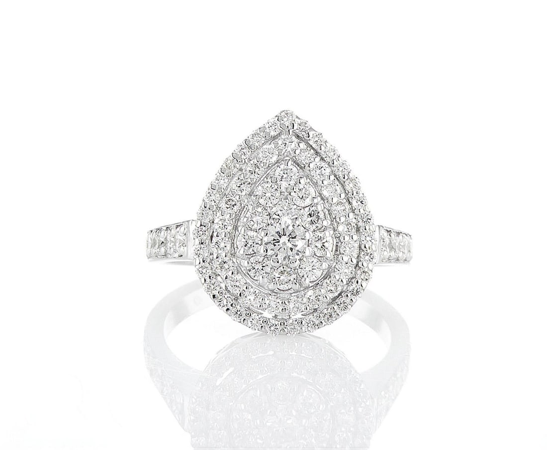 14kt White Gold 1.28ctw Diamond Ring (1 of 2)