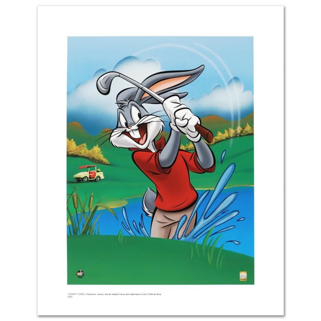 Blastin Bugs Limited Edition Giclee from Warner Bros., Numbered with Hologram Seal and Certificate (1 of 1)