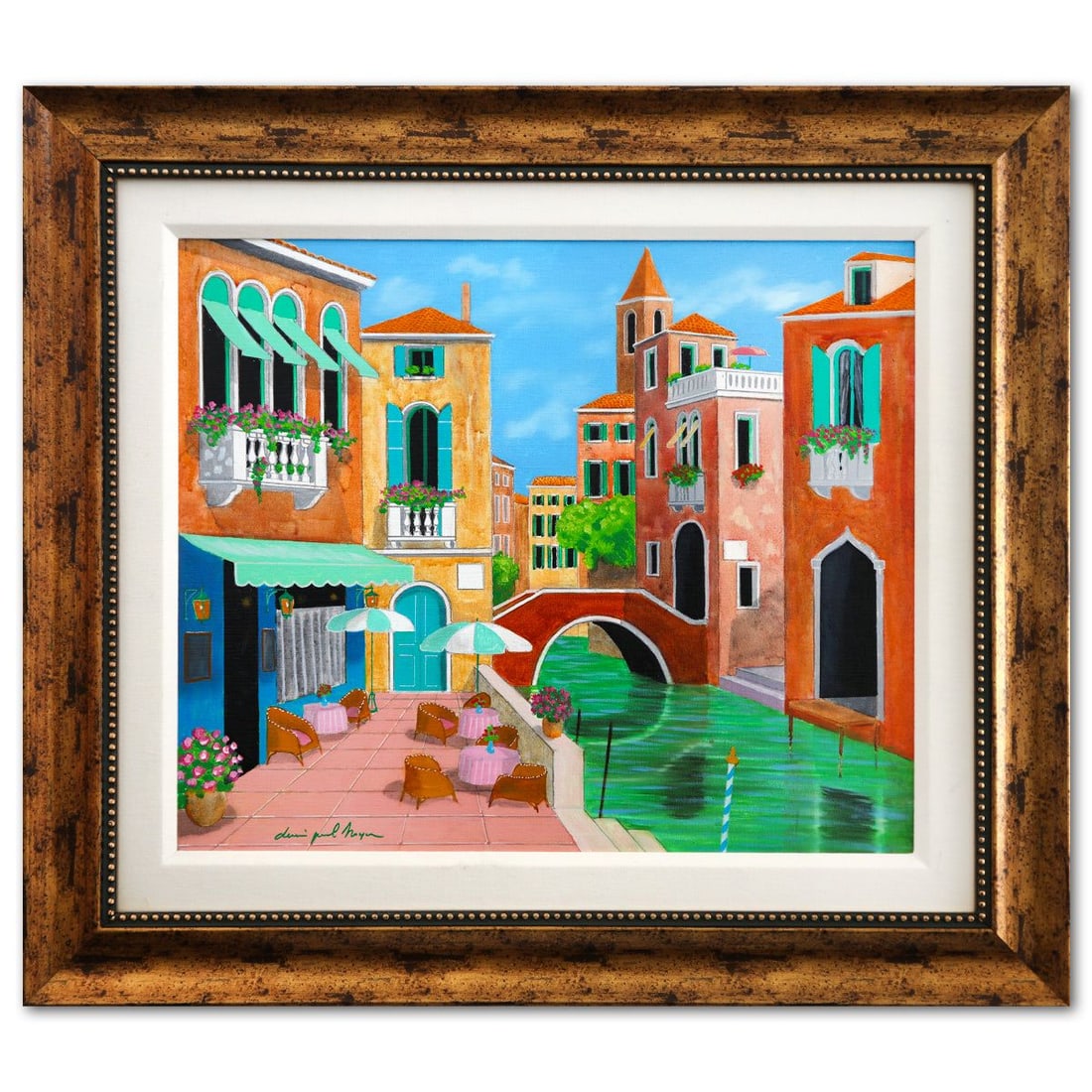 Denis Paul Noyer- Original Painting "Venize" (1 of 4)