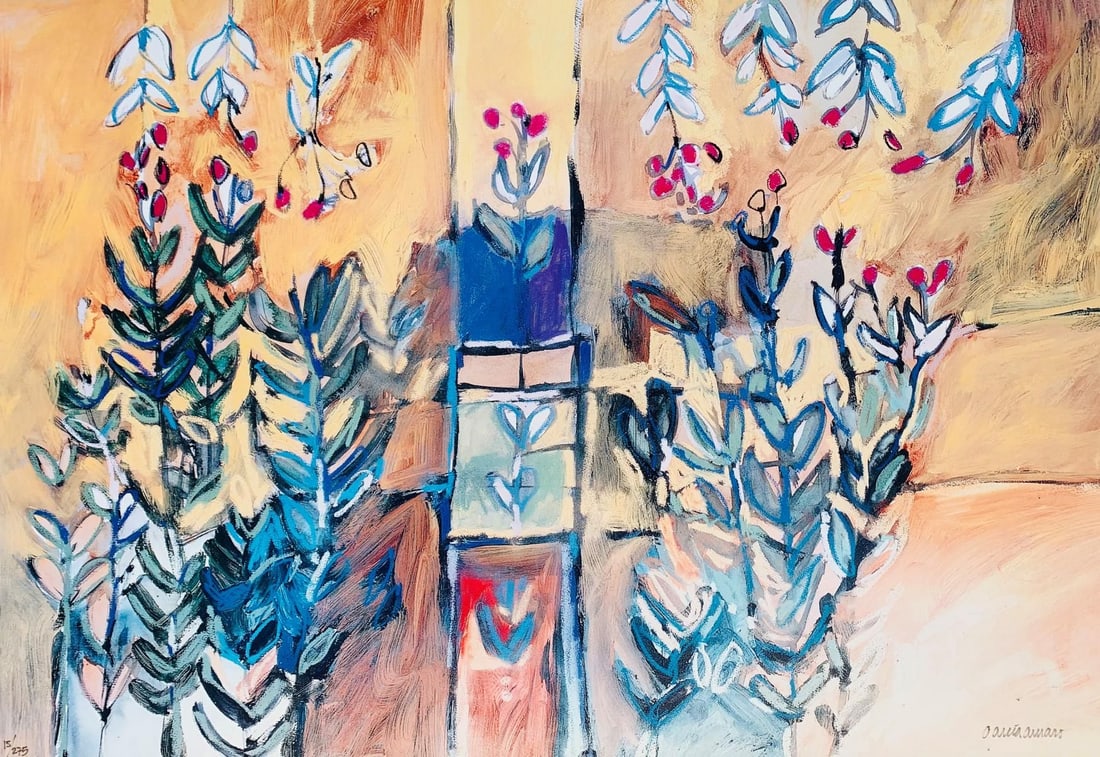 Cecilia Garcia Amaro- Limited Edition Giclee on Paper: Artist: Cecilia Garcia Amaro. Medium: Limited Edition Giclee on Paper. Size: 30" x 40". Signature: Hand signed and numbered. Reference#: 47465.