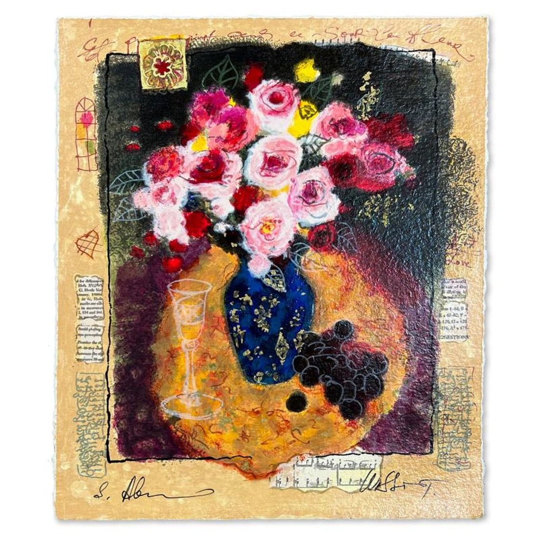 Alexander & Wissotzky, Hand Signed, Numbered Limited Edition with Letter of Authenticity.: This is a limited edition on paper by Alexander & Wissotzky. The piece comes hand signed by the artist, numbered, and with a letter of authenticity. Measures approximately 12" x 10". Reference#: 89673