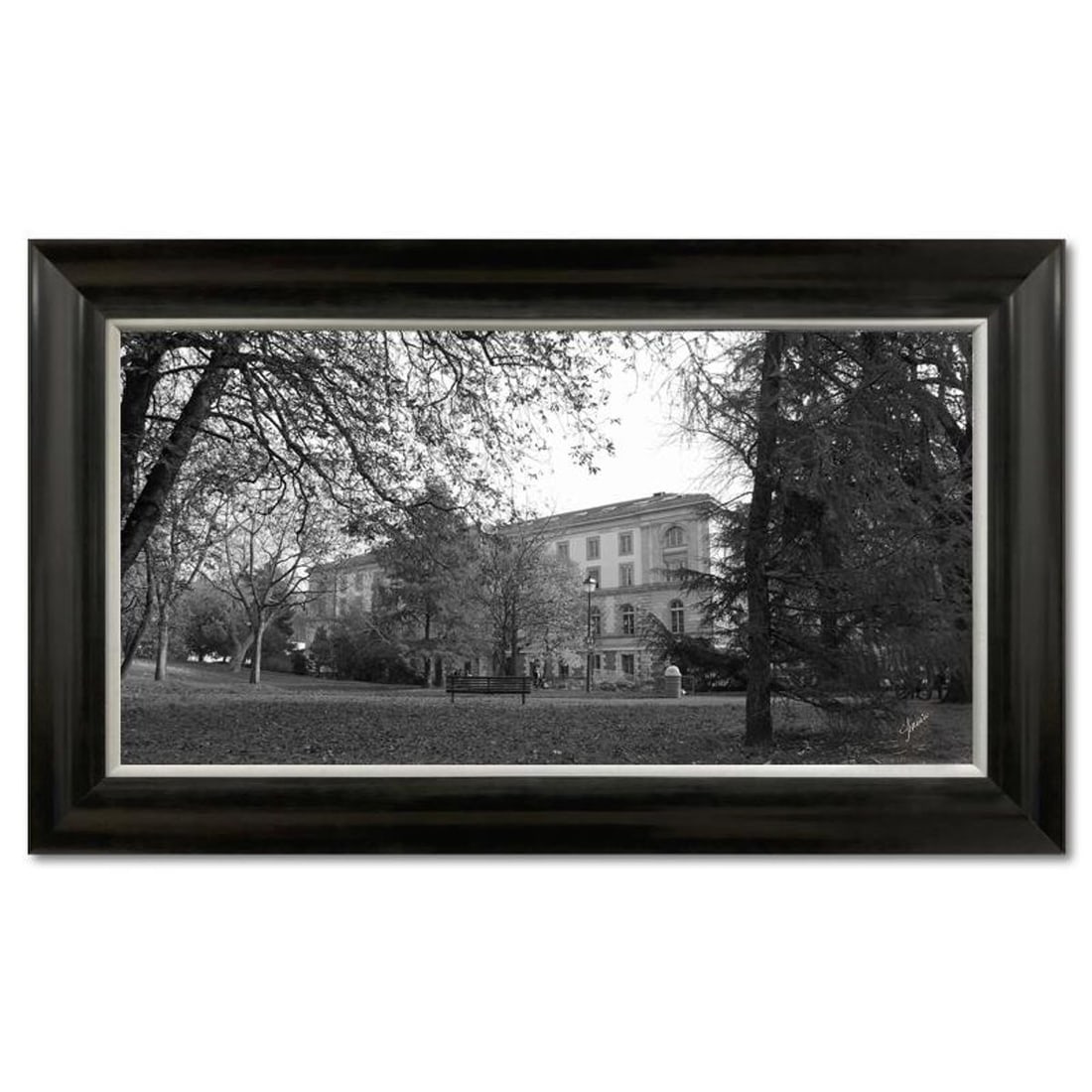 Misha Aronov, "Geneva II" Framed Limited Edition Photograph on Canvas, Numbered and Hand Signed with