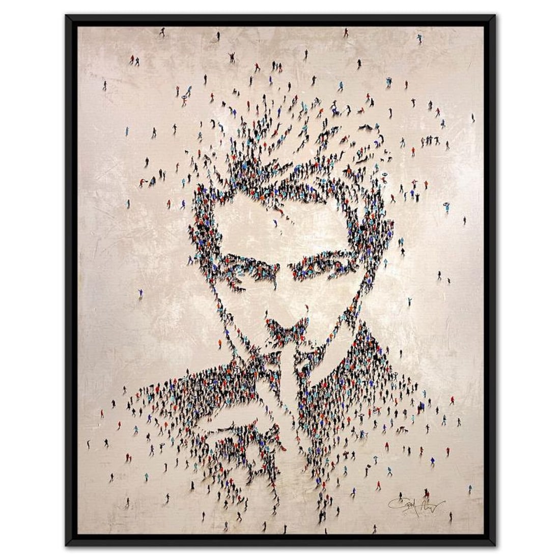 Craig Alan, "Populus: Hush" Framed, Hand Signed Limited Edition Canvas with Letter of Authenticity. (1 of 1)