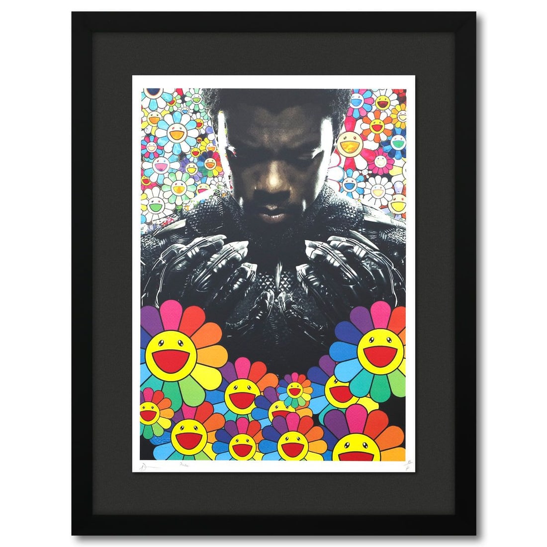 Death NYC- Fine art Print: Artist: Death NYC. Medium: Fine art Print. Size: 17" x 12". Measures approx. 23" x 18" (framed). Signature: Hand signed and numbered. Certificate of Authenticity: Is included. Additional: Paper: Fine 