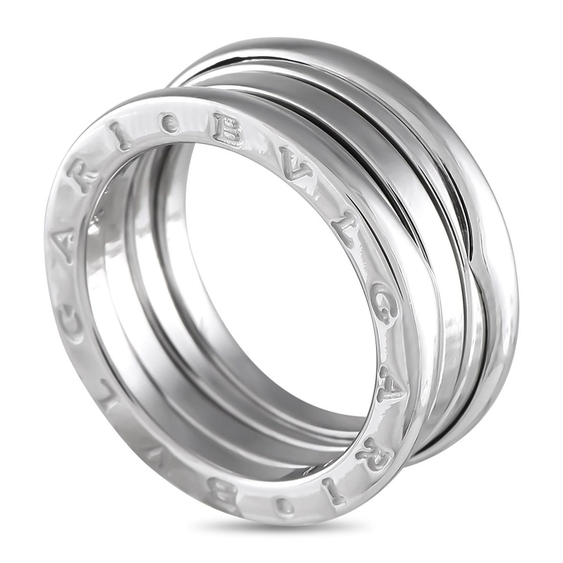 BVLGARI B.ZERO1 18K WHITE GOLD RING (1 of 4)