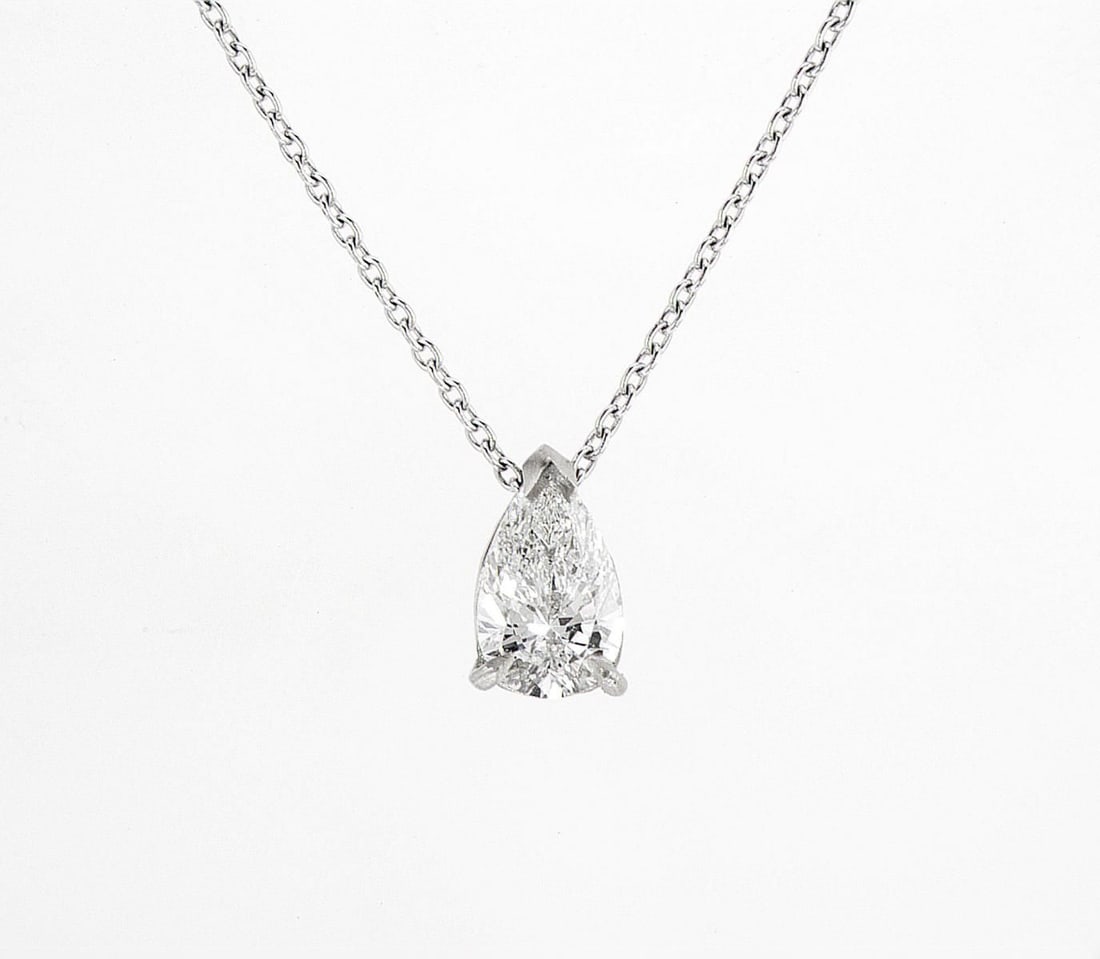 14K White Gold 1ctw Pendant (1 of 2)
