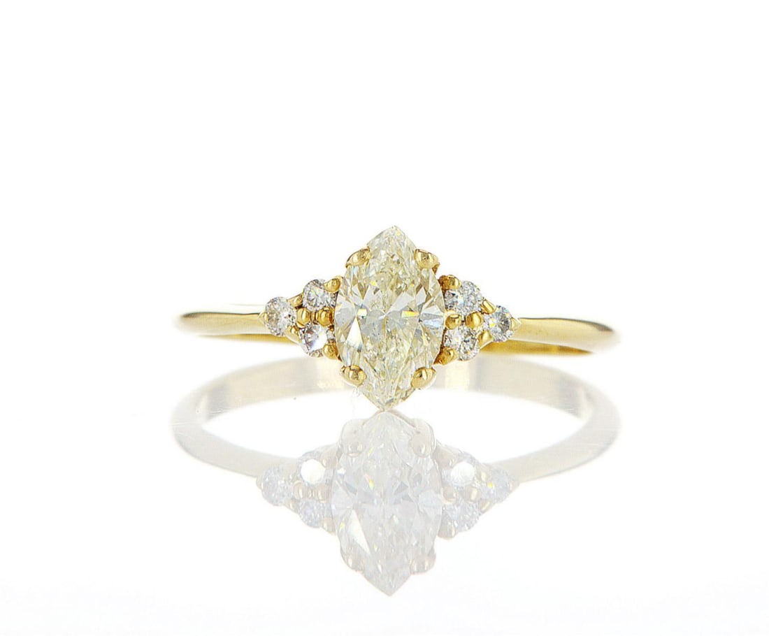14K Yellow Gold 0.84ctw Ring (1 of 2)