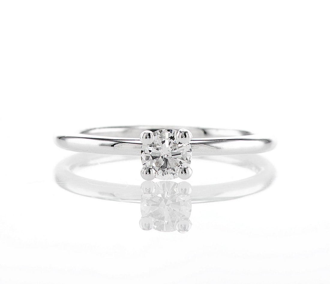 14K White Gold 0.51ctw Diamond Ring (1 of 1)
