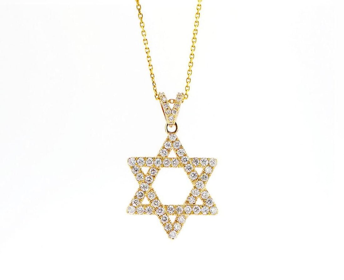 14kt Yellow Gold 0.85ctw Diamond Pendant (1 of 2)