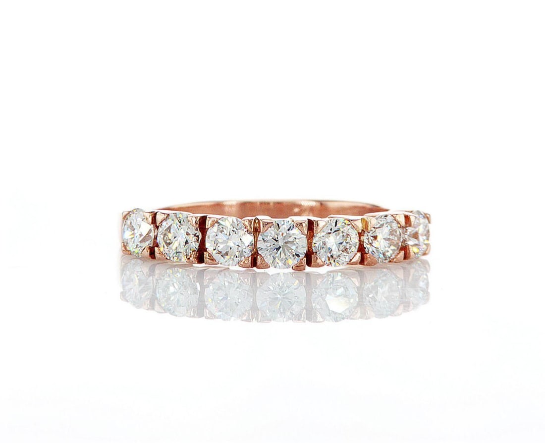 14kt Rose Gold 1.06ctw Diamond Ring (1 of 2)