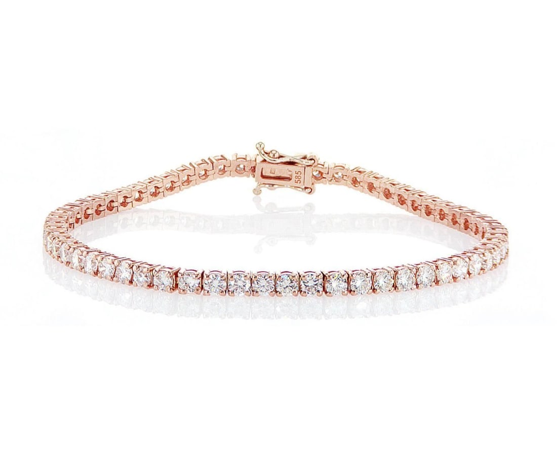 14kt Rose Gold 4.92ctw Diamond Ring (1 of 2)